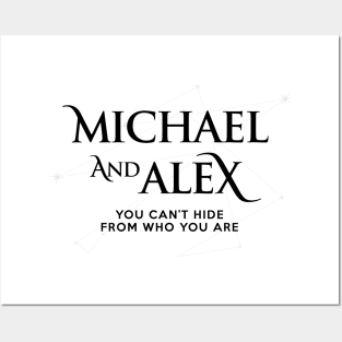 Roswell - Michael and Alex Posters and Art